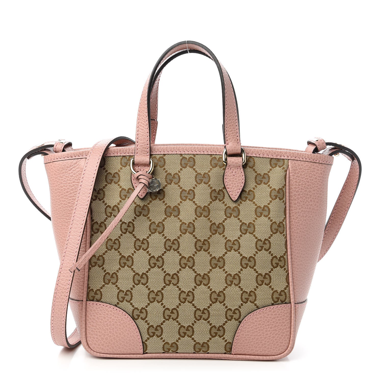 Gucci Monogram Small Bree Tote Beige Soft Pink 1 of 12