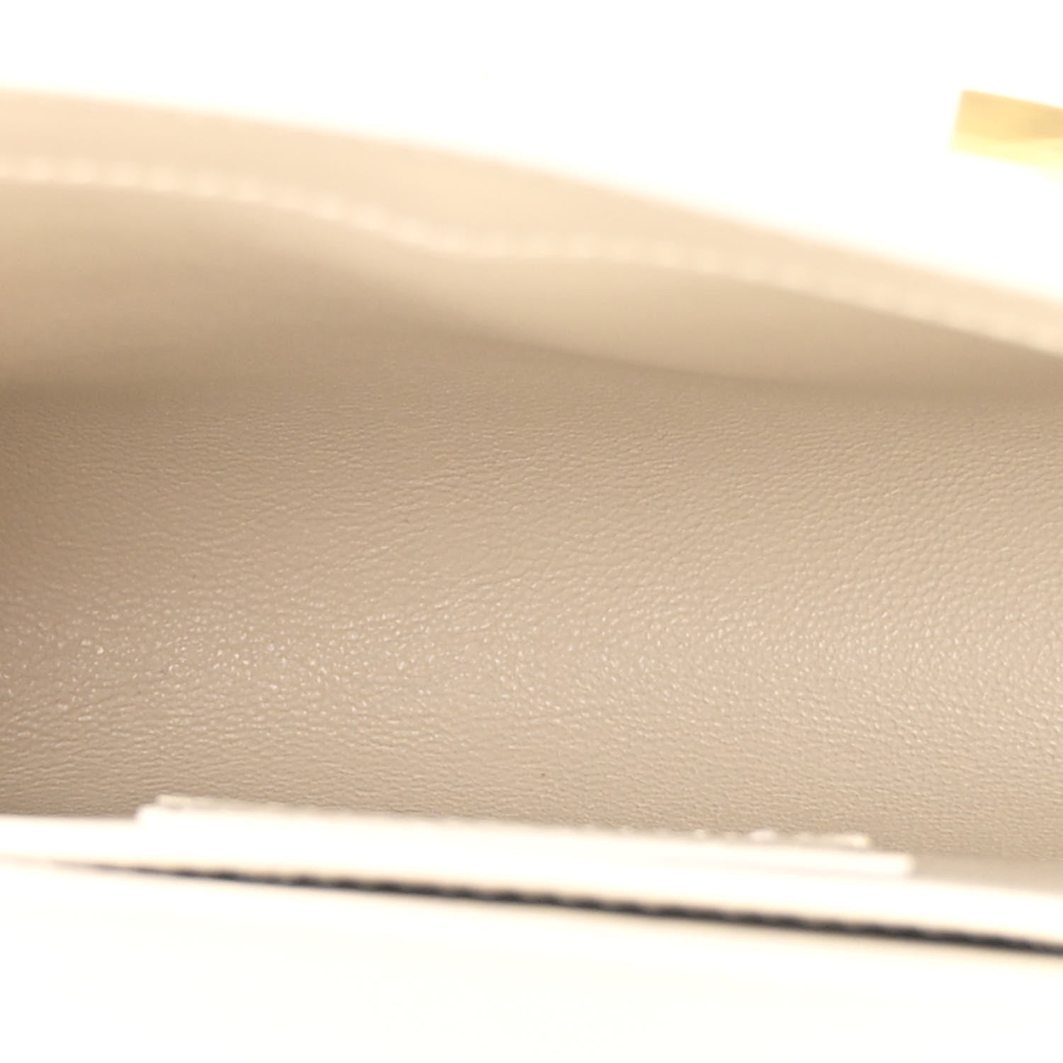 Saint Laurent Smooth Calfskin Mini Manhattan Shoulder Bag Blanc Vintage 5 of 10