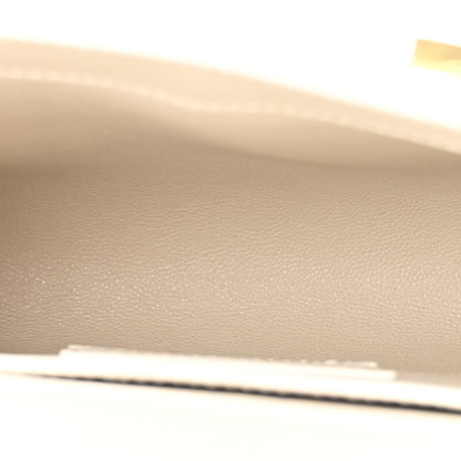 Saint Laurent Smooth Calfskin Mini Manhattan Shoulder Bag Blanc Vintage 5 of 10