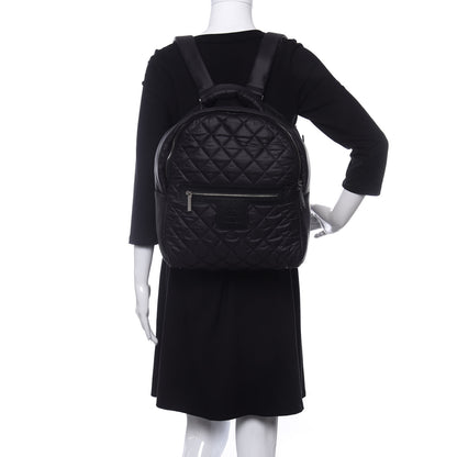 Chanel Nylon Quilted Coco Cocoon Backpack Black 2 of 11