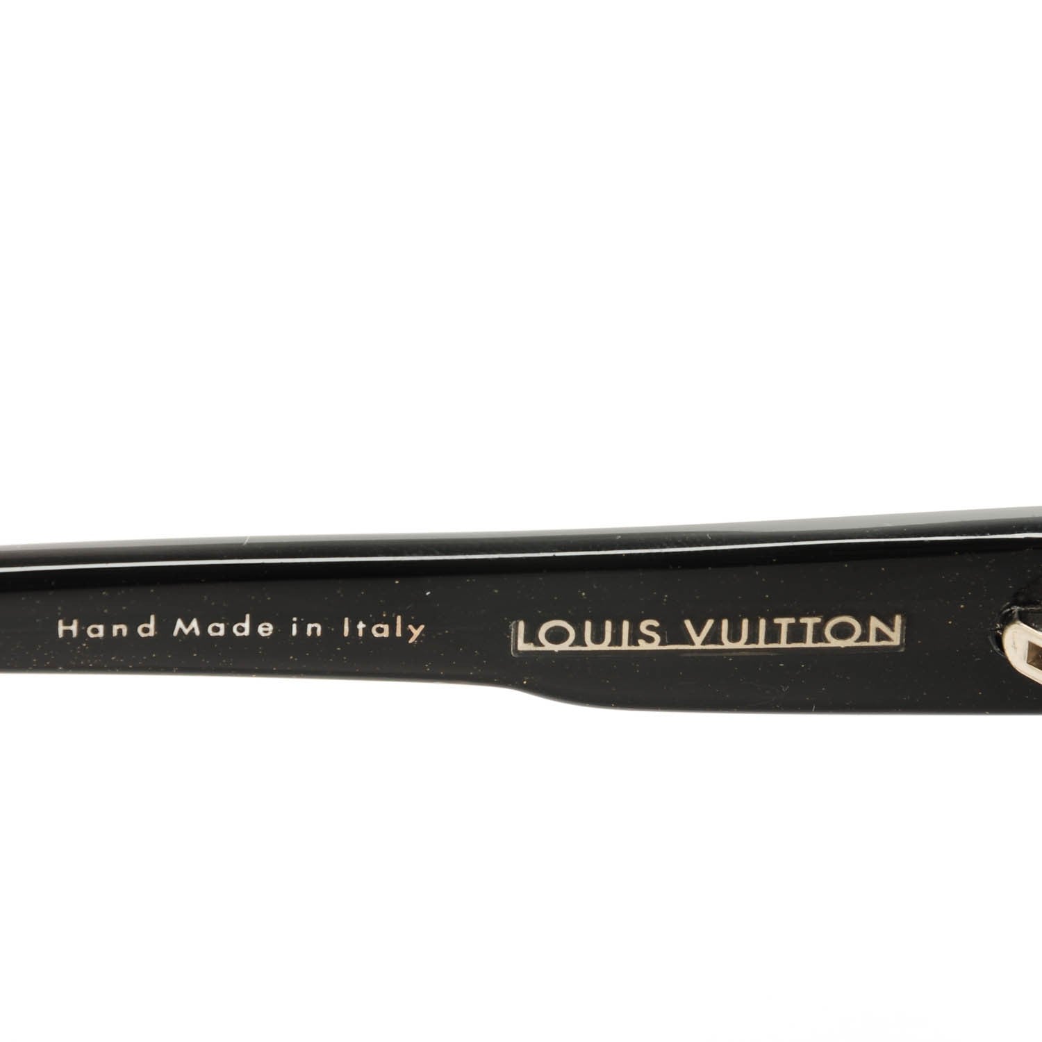 Louis Vuitton Acetate Hortensia Sunglasses Z0485W Black Glitter 4 of 6