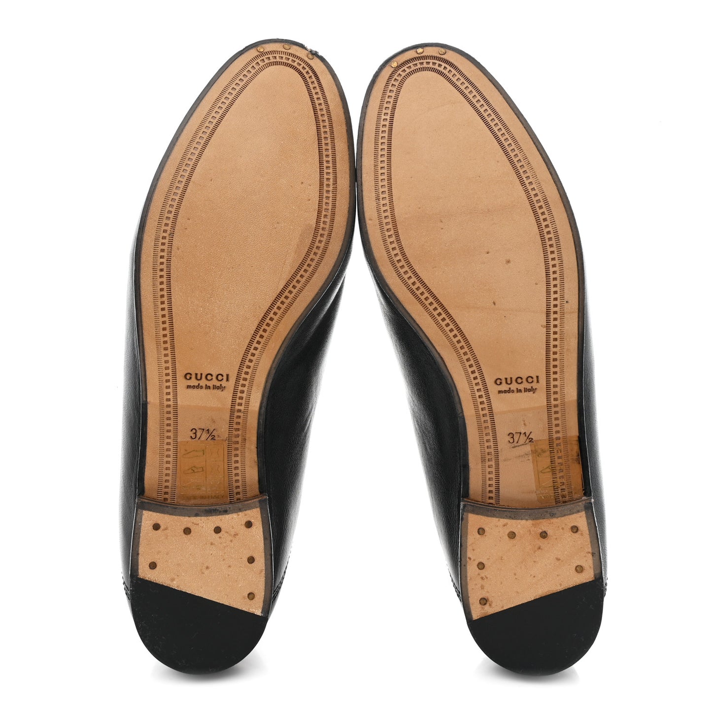 Lambskin Womens Brixton Horsebit Loafers 37.5 Black
