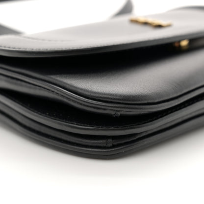 Saint Laurent Smooth Calfskin Small Charlie Shoulder Bag Black 9 of 12