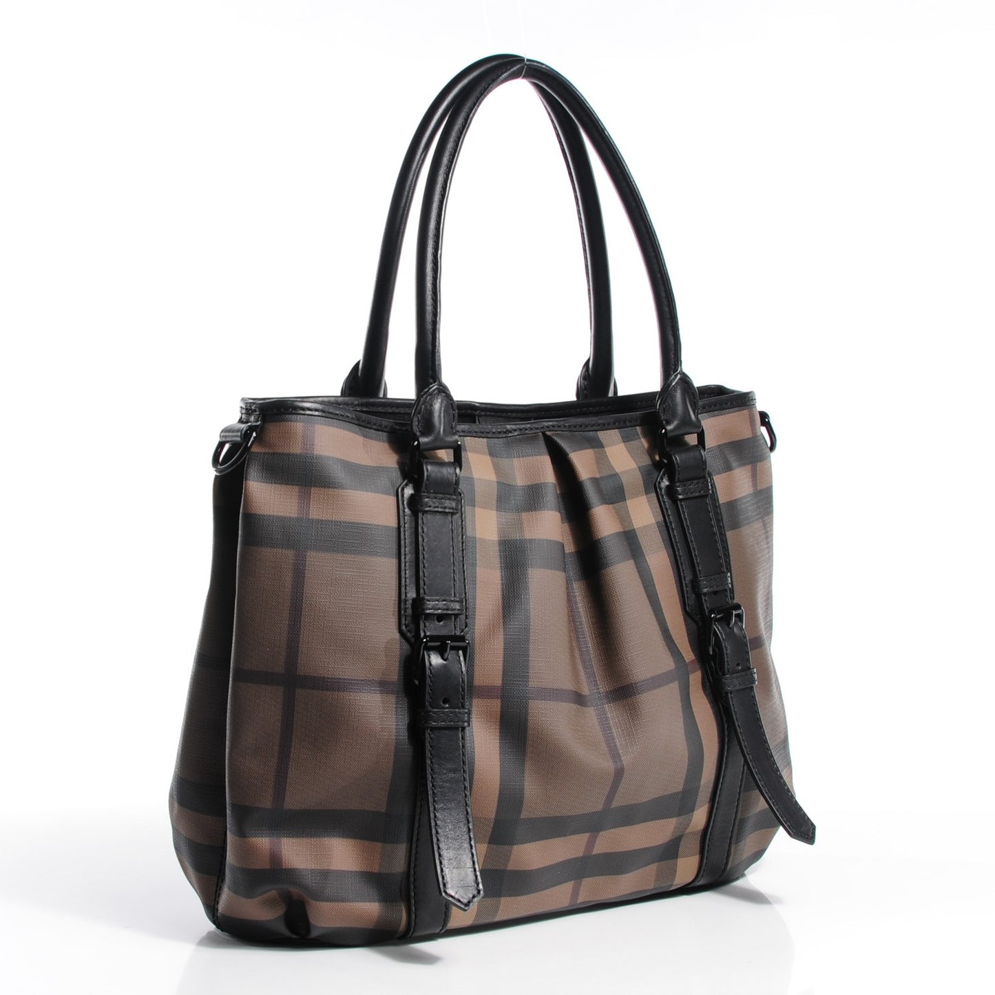 Smoked Check Northfield Tote Black