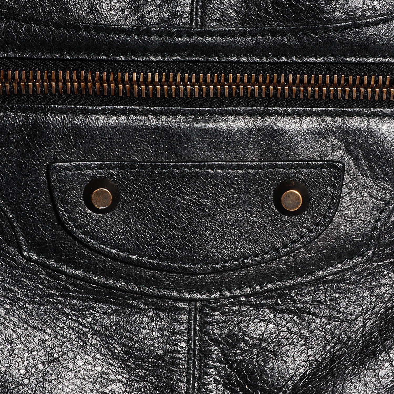 Balenciaga Agneau Classic Hardware Work Black 9 of 12