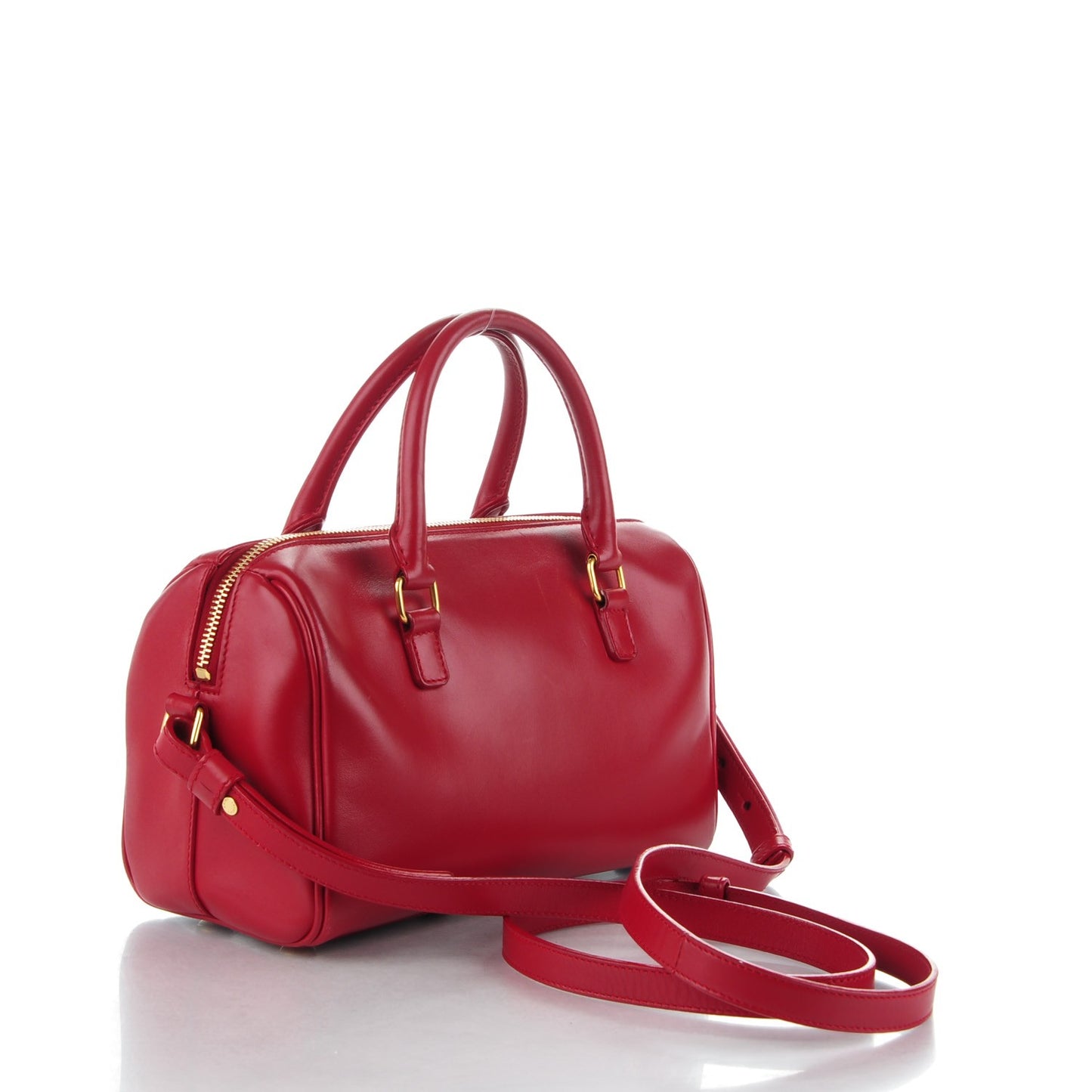 Calfskin Classic Baby Duffle Red