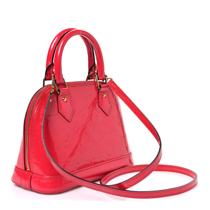 Louis Vuitton Vernis Alma BB Hot Pink 3 of 12