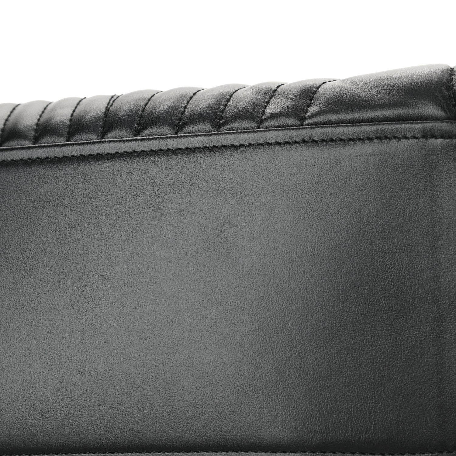 Prada Soft Calfskin Impunture Diagramme Tote Black 11 of 11