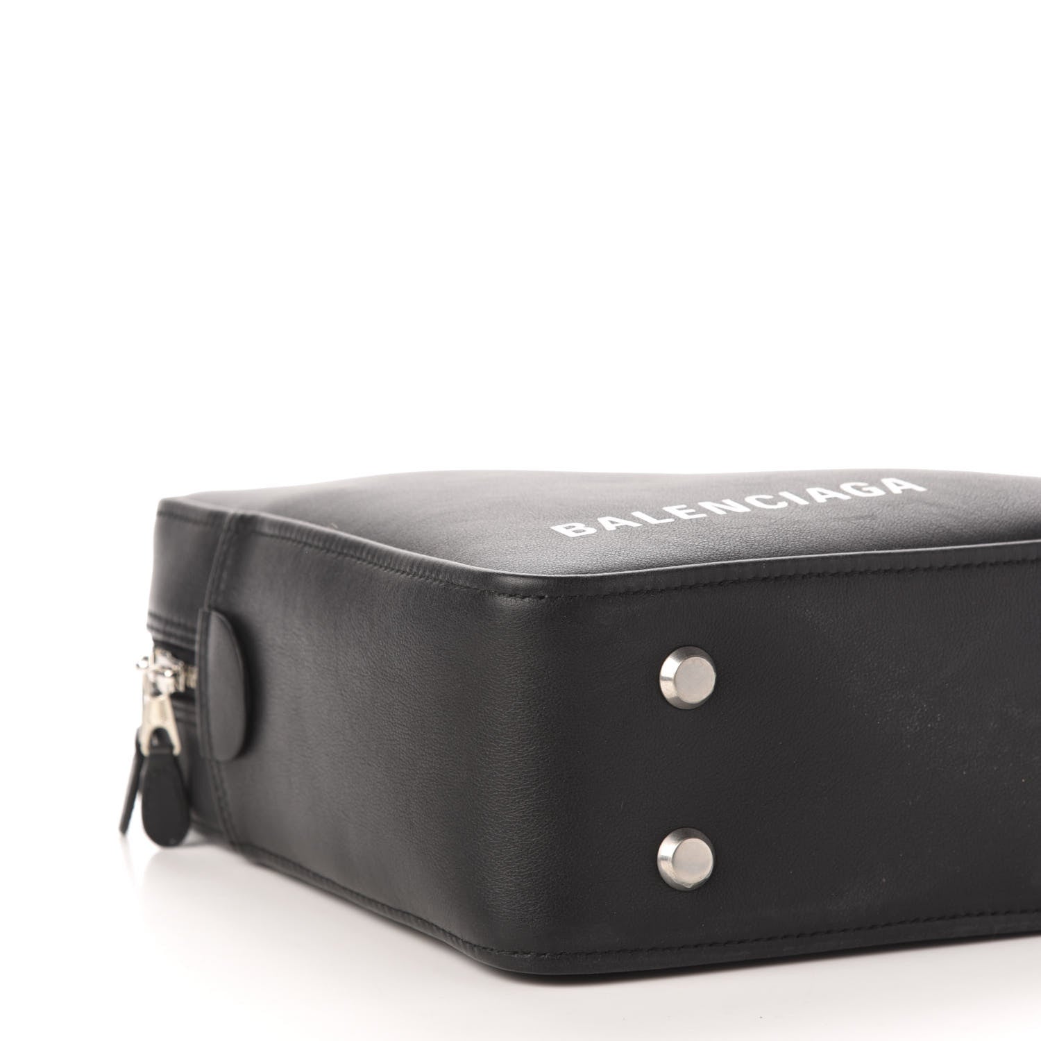 Balenciaga Calfskin S Triangle Duffle Black 7 of 9