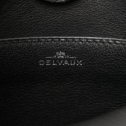 Delvaux Calfskin Mini Pin Allure Bucket Black 6 of 9