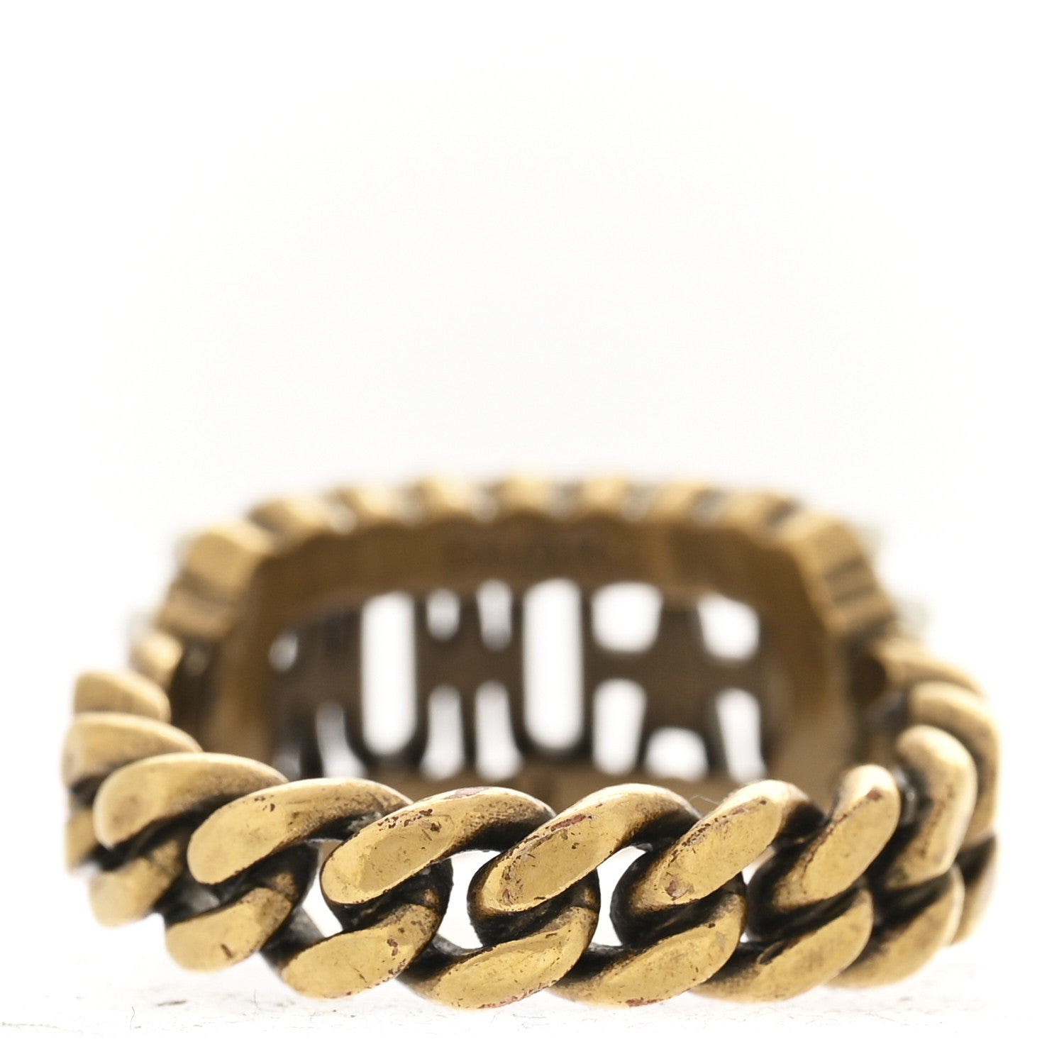 Christian Dior Metal Pearl J'Adior Ring M Gold 3 of 4
