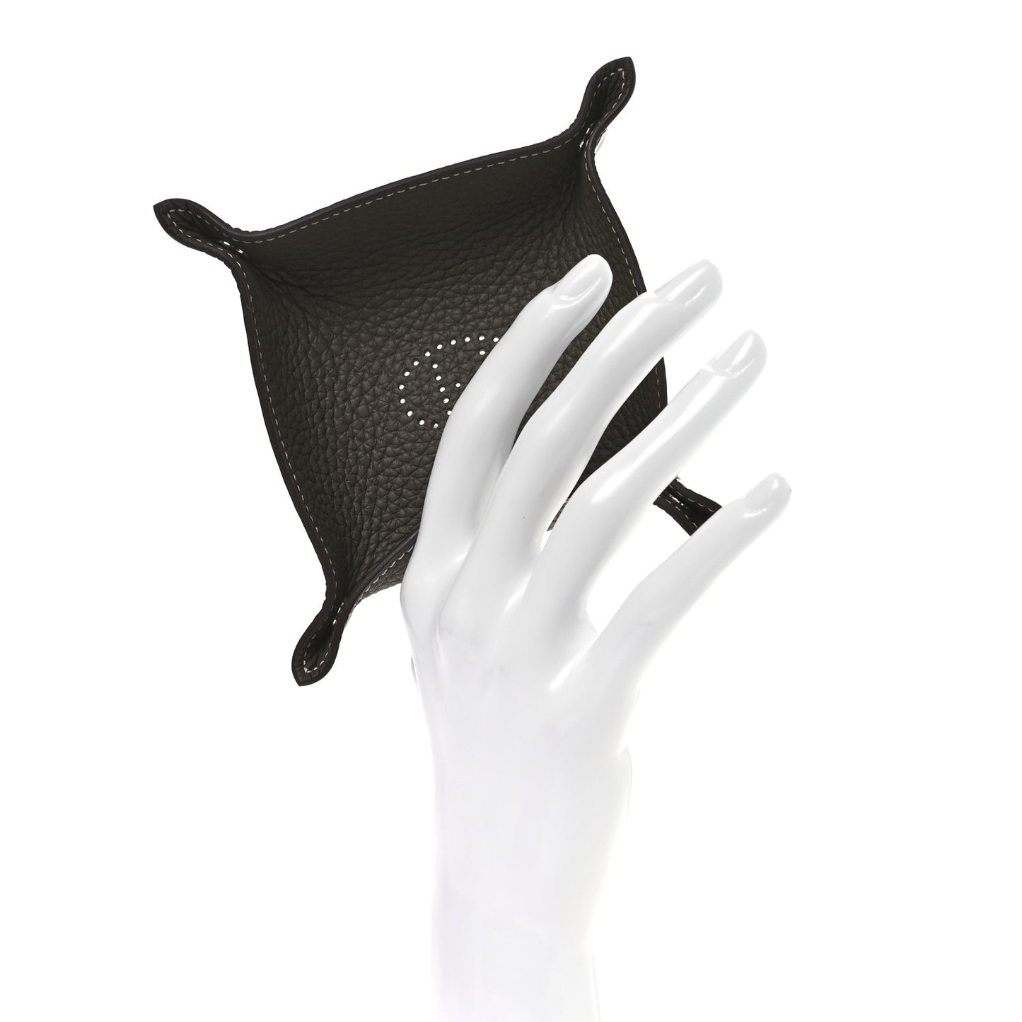 Taurillon Clemence Mini Mises et Relances Change Tray Etoupe