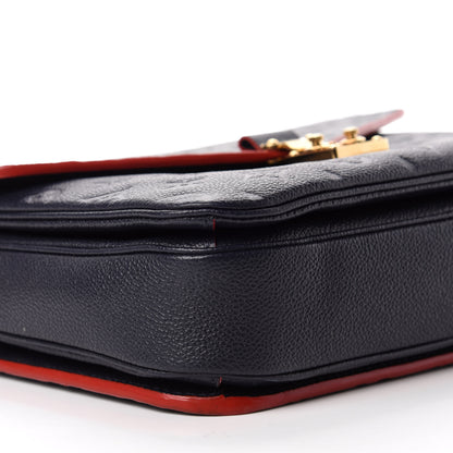 Louis Vuitton Empreinte Pochette Metis Marine Rouge 6 of 11
