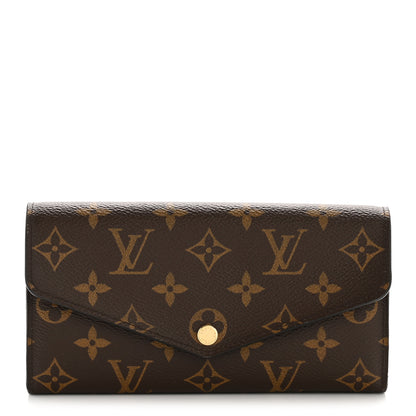 Louis Vuitton Monogram Sarah Wallet NM 1 of 9