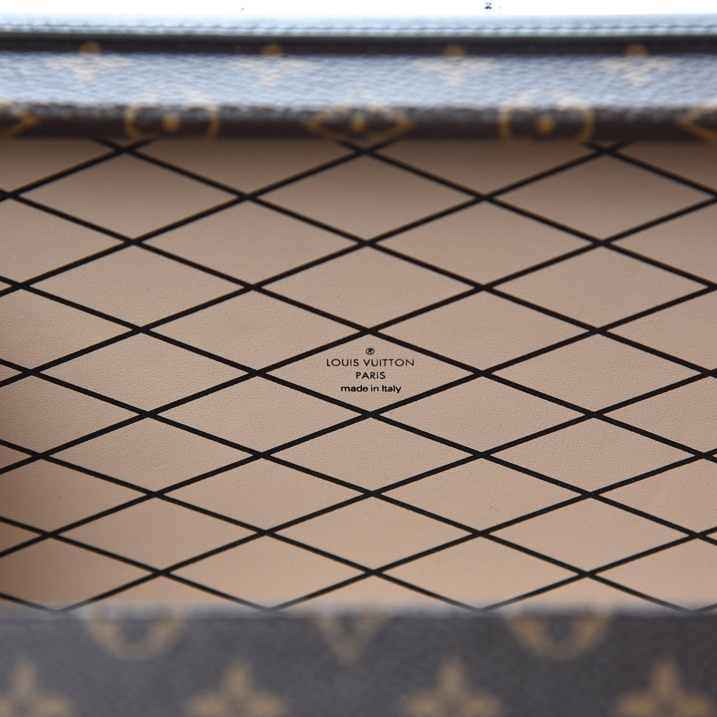 Monogram Petite Malle Black