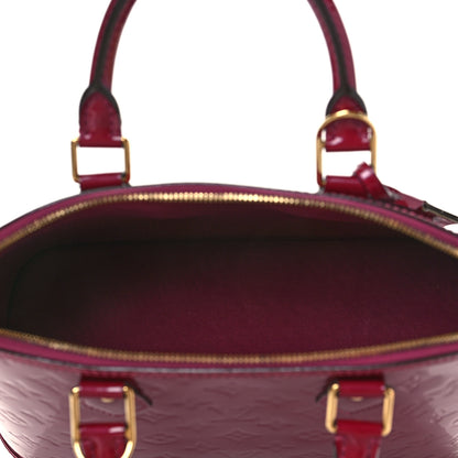 Louis Vuitton Vernis Alma PM Magenta 5 of 11