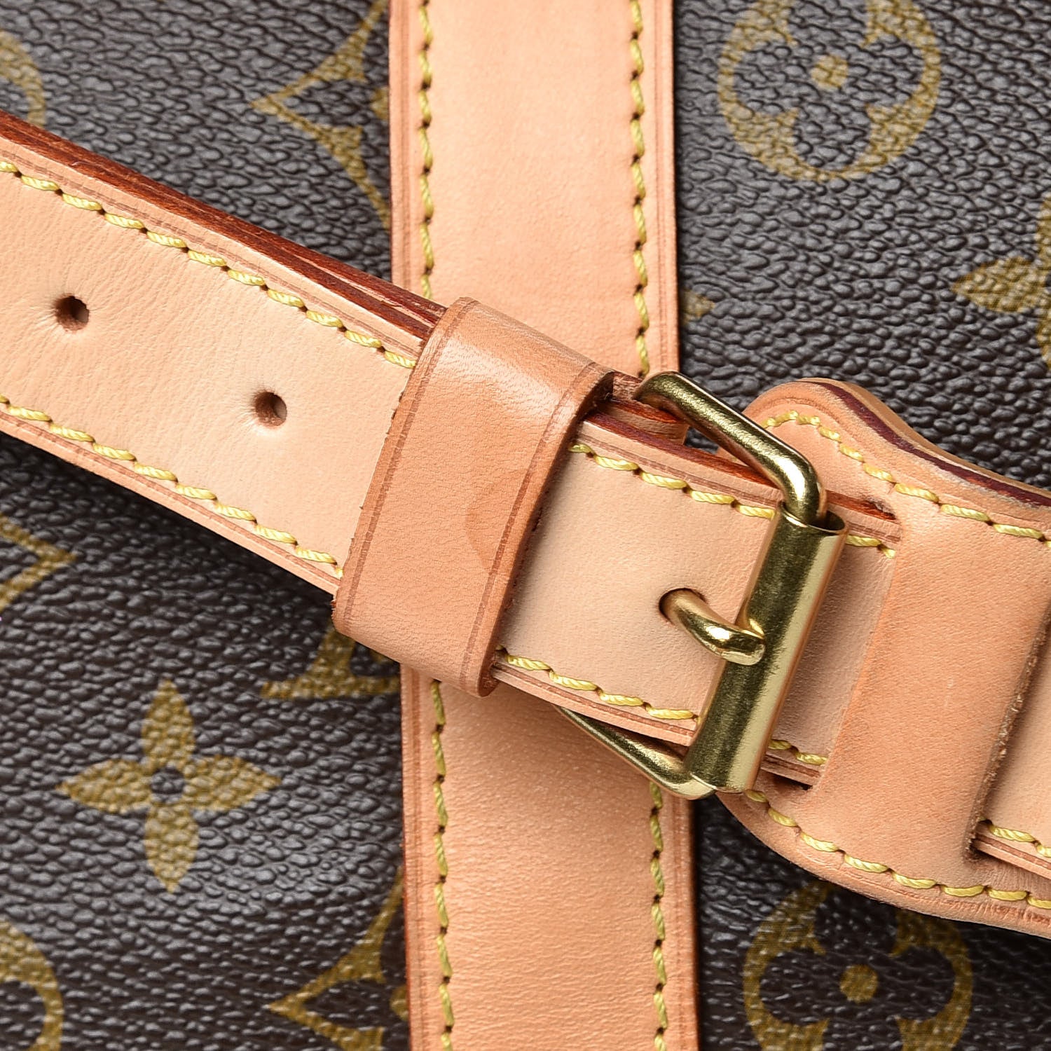 Louis Vuitton Monogram Keepall Bandouliere 55 19 of 21