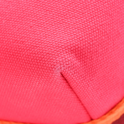 Hermes Canvas Small Bride-A-Brac Pouch Hibiscus 8 of 8