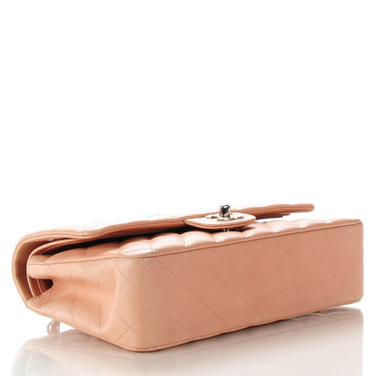 Chanel Lambskin Quilted Medium Double Flap Pink 4 of 9