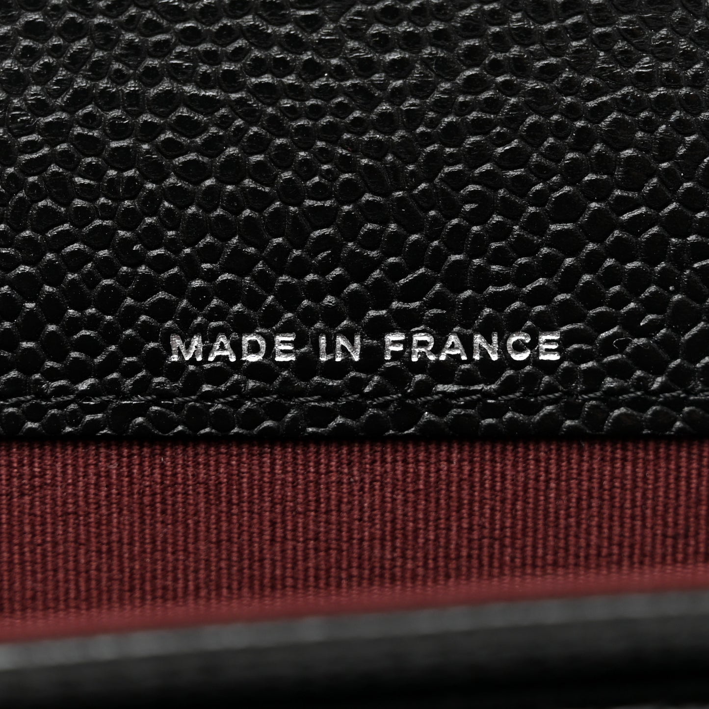 Caviar Quilted Flap Card Holder Black