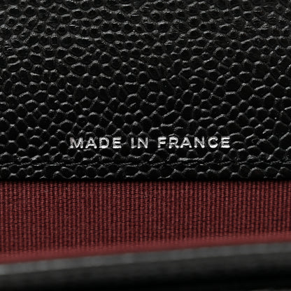 Chanel Caviar Quilted Flap Card Holder Black 6 of 9