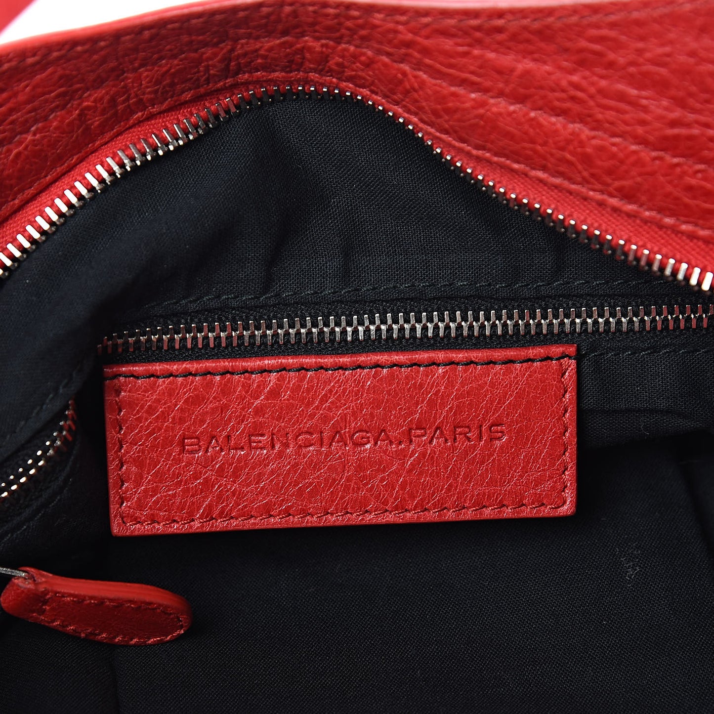 Agneau Giant 12 Silver Hardware Town Rouge Coquelicot