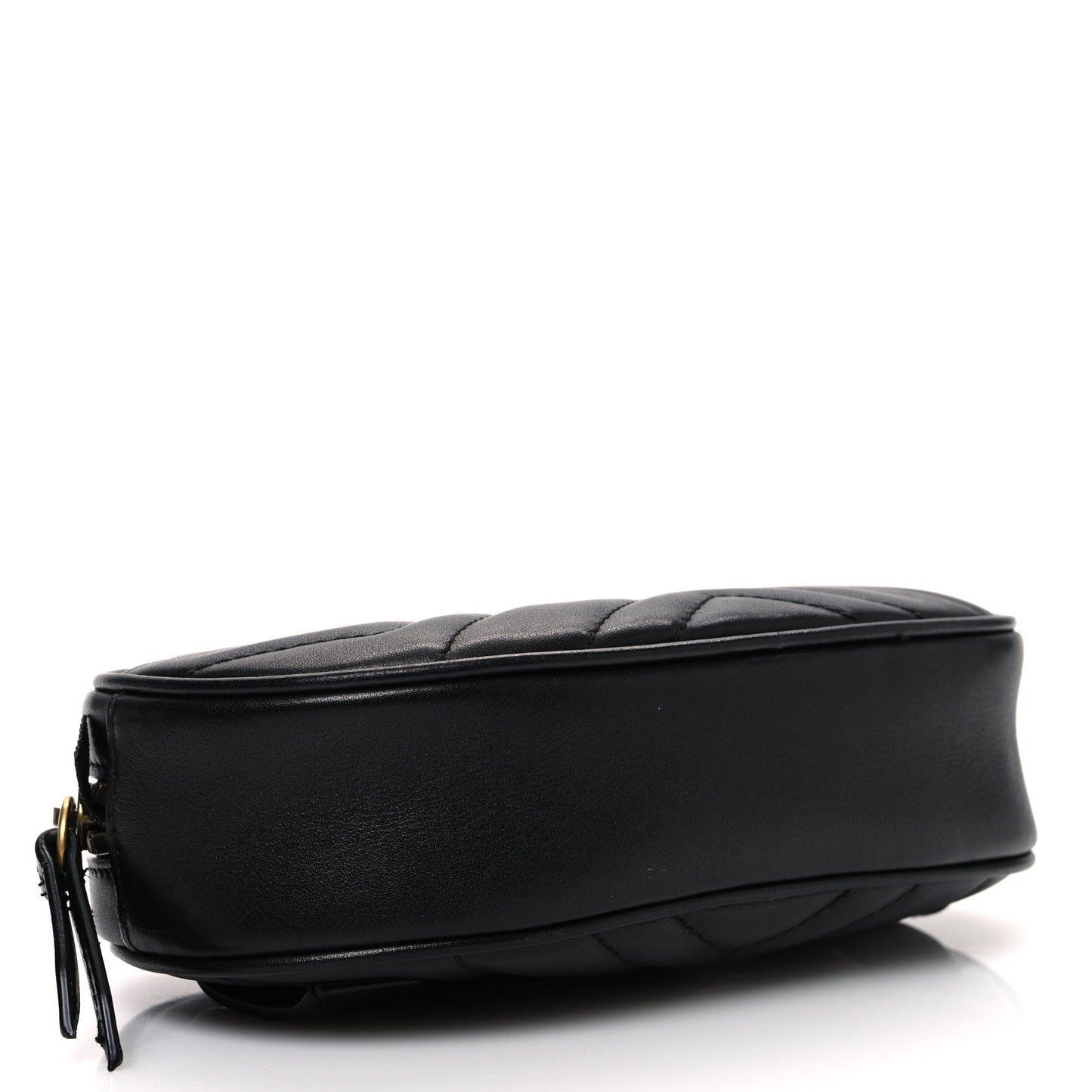 Calfskin Matelasse GG Marmont Belt Bag 75 30 Black
