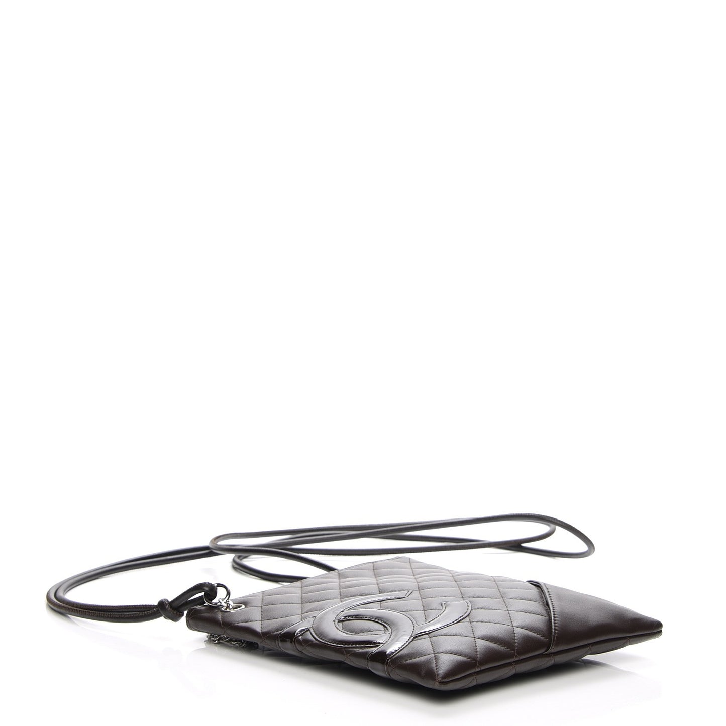 Calfskin Cambon Flat Messenger Brown