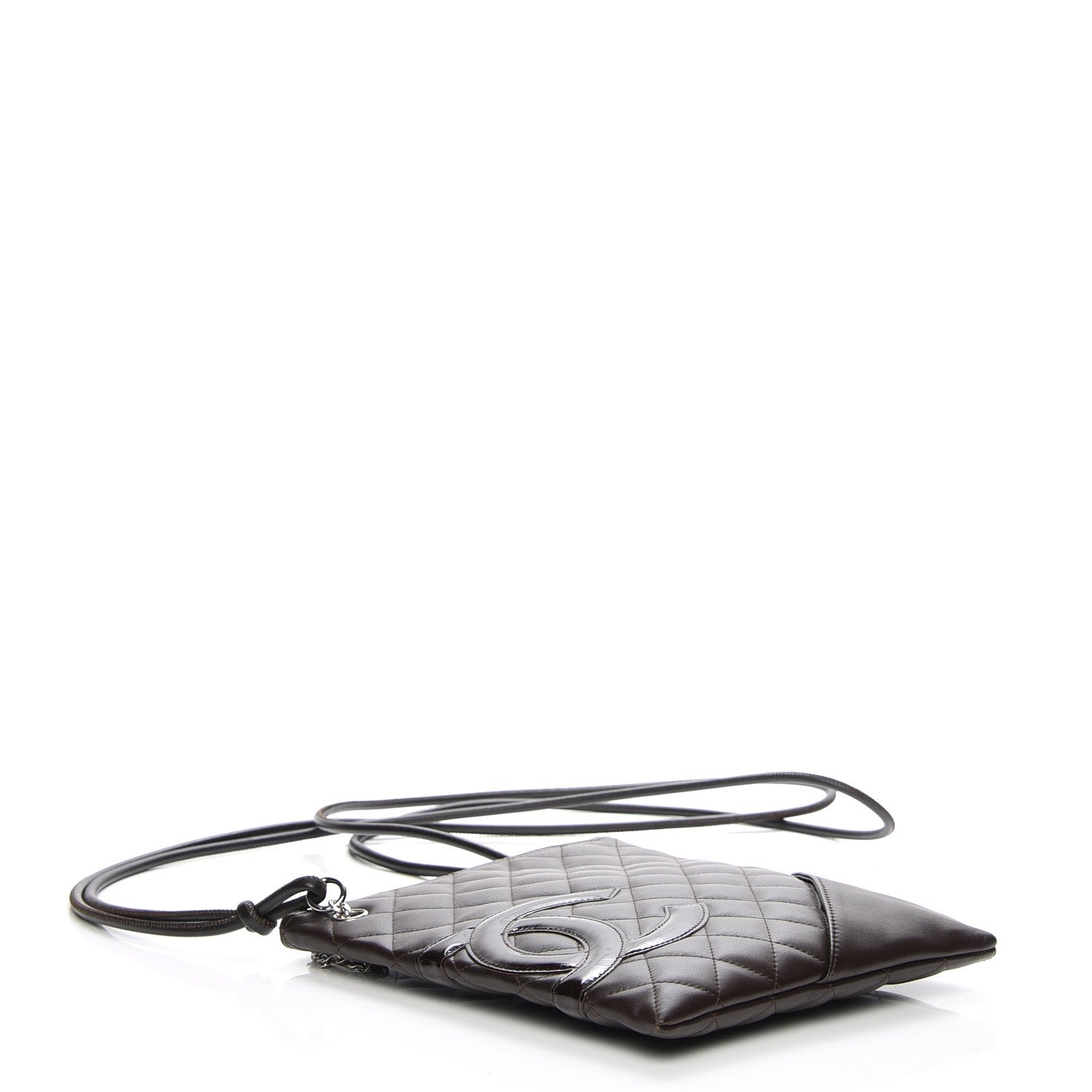 Chanel Calfskin Cambon Flat Messenger Brown 4 of 7