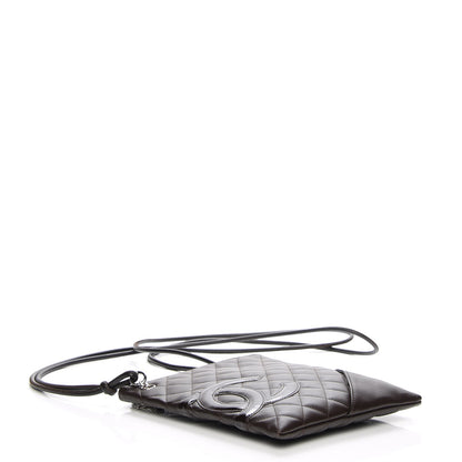Chanel Calfskin Cambon Flat Messenger Brown 4 of 7