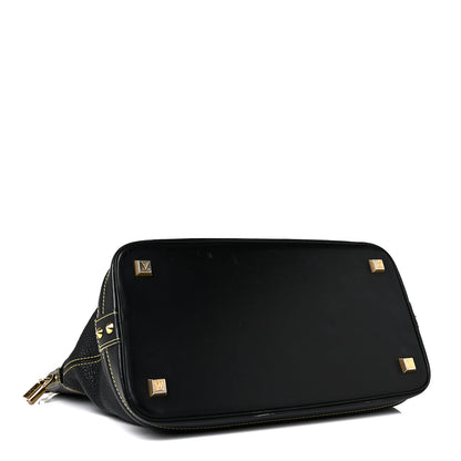 Louis Vuitton Suhali Lockit MM Black 3 of 7