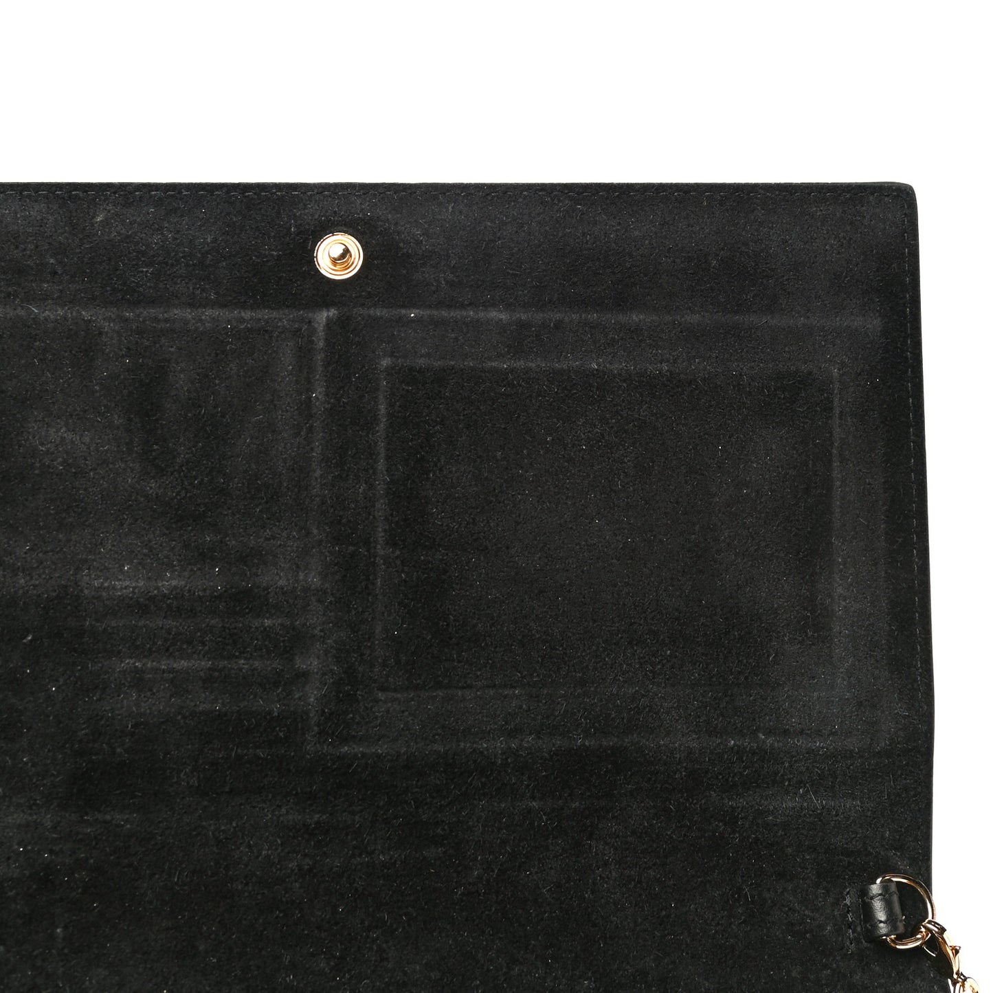 Metallic Calfskin Monogram Belle de Jour Chain Clutch Gold
