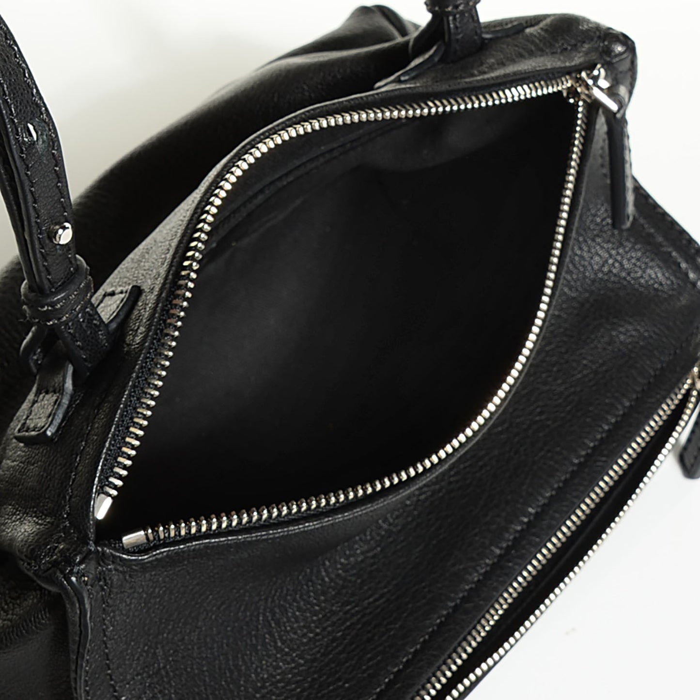 Sugar Goatskin Mini Pandora Black