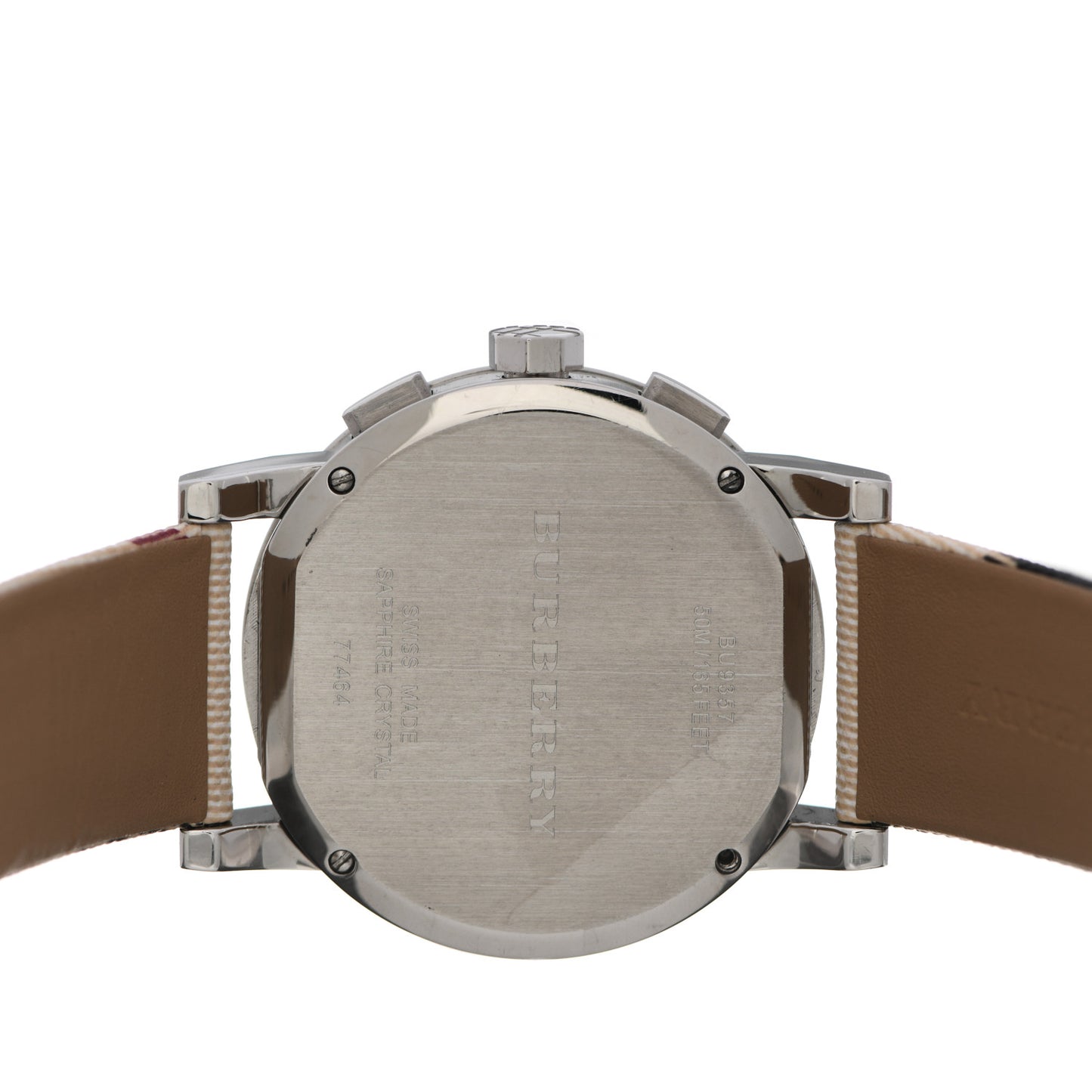Stainless Steel Calfskin 43mm The City Chronograph Quartz Watch BU2367