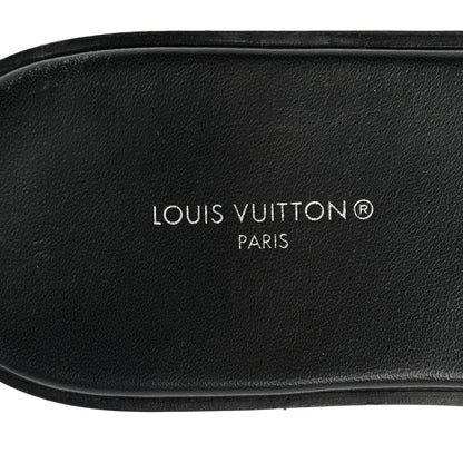 Louis Vuitton Monogram Lock It Flat Mule 38.5 7 of 9