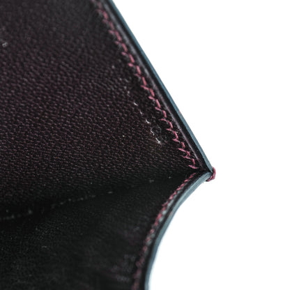 Hermes Shiny Alligator Medor Clutch 23 Bordeaux 7 of 11