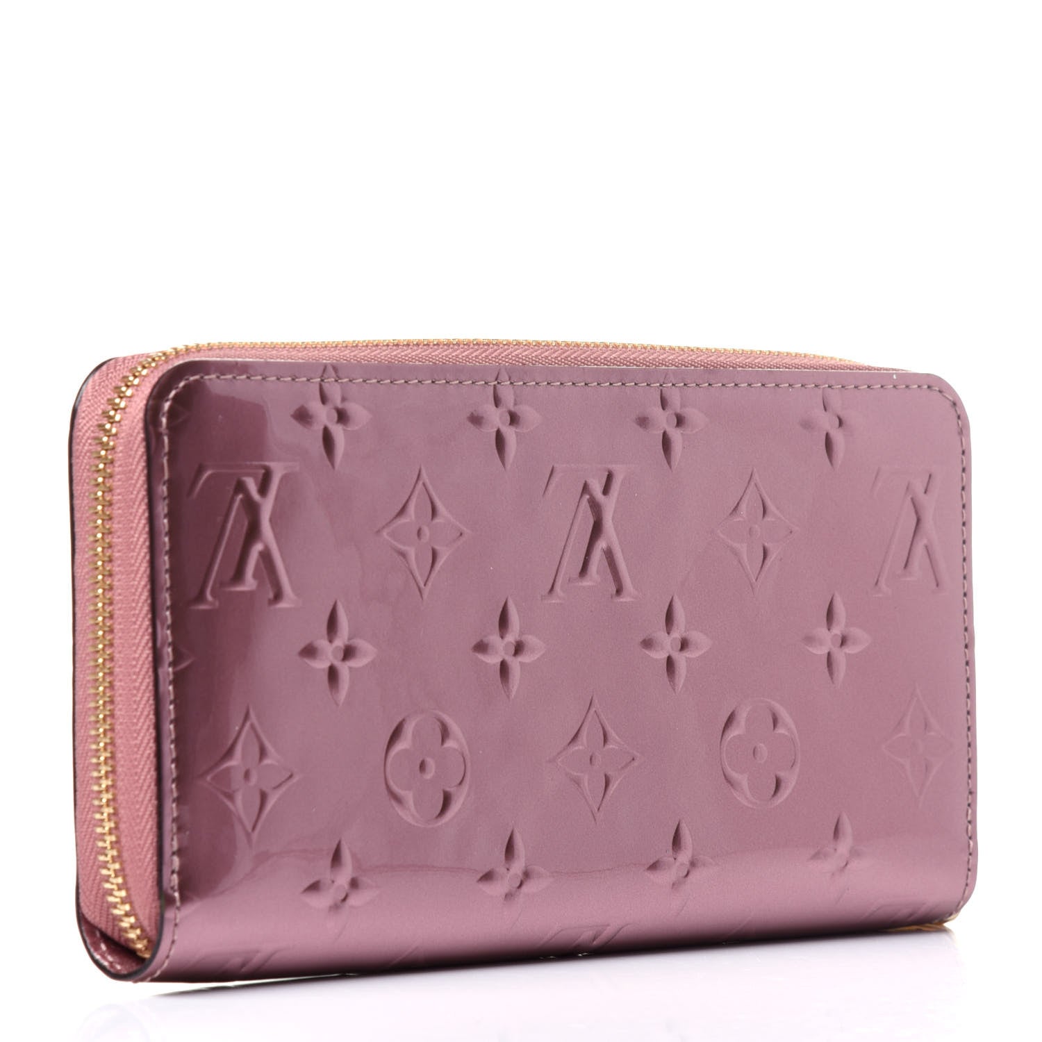 Louis Vuitton Vernis Zippy Wallet Metallic Pale Pink 3 of 10
