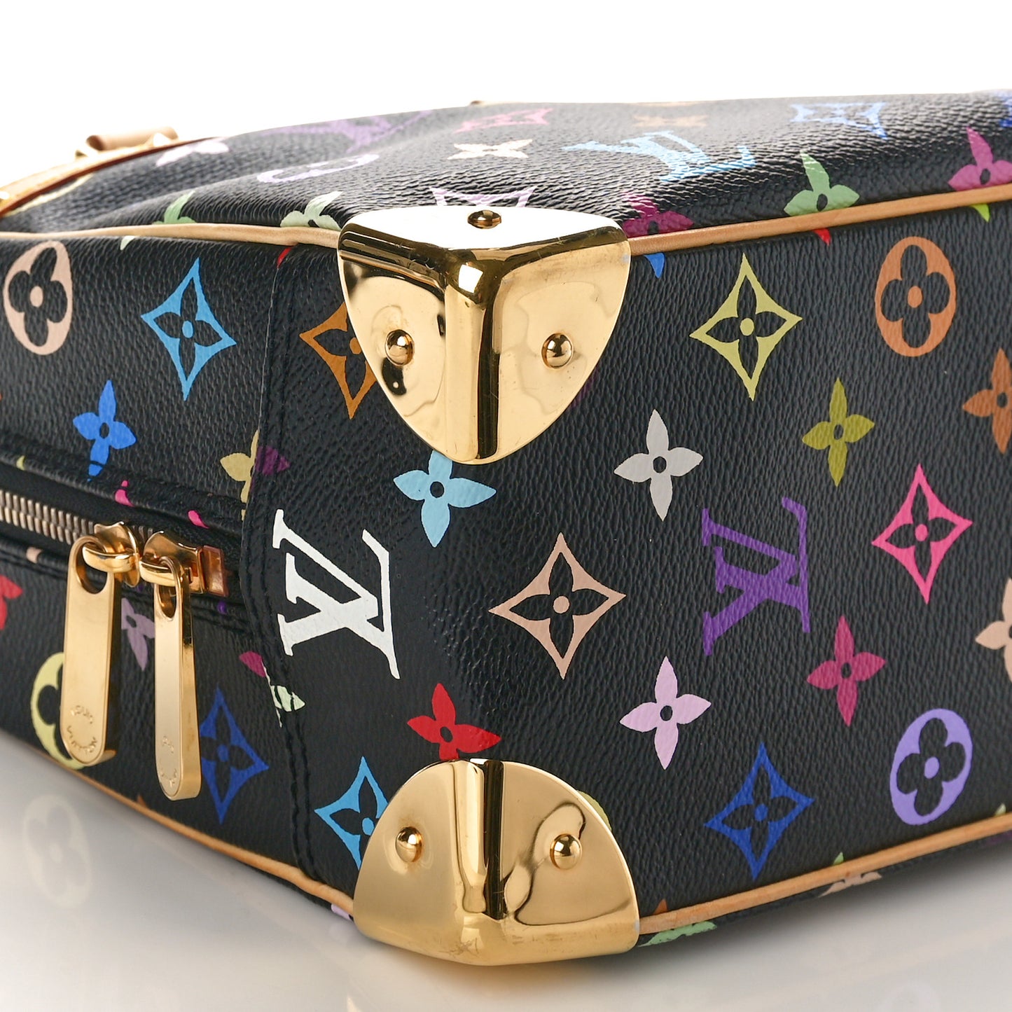 Monogram Multicolor Trouville Black