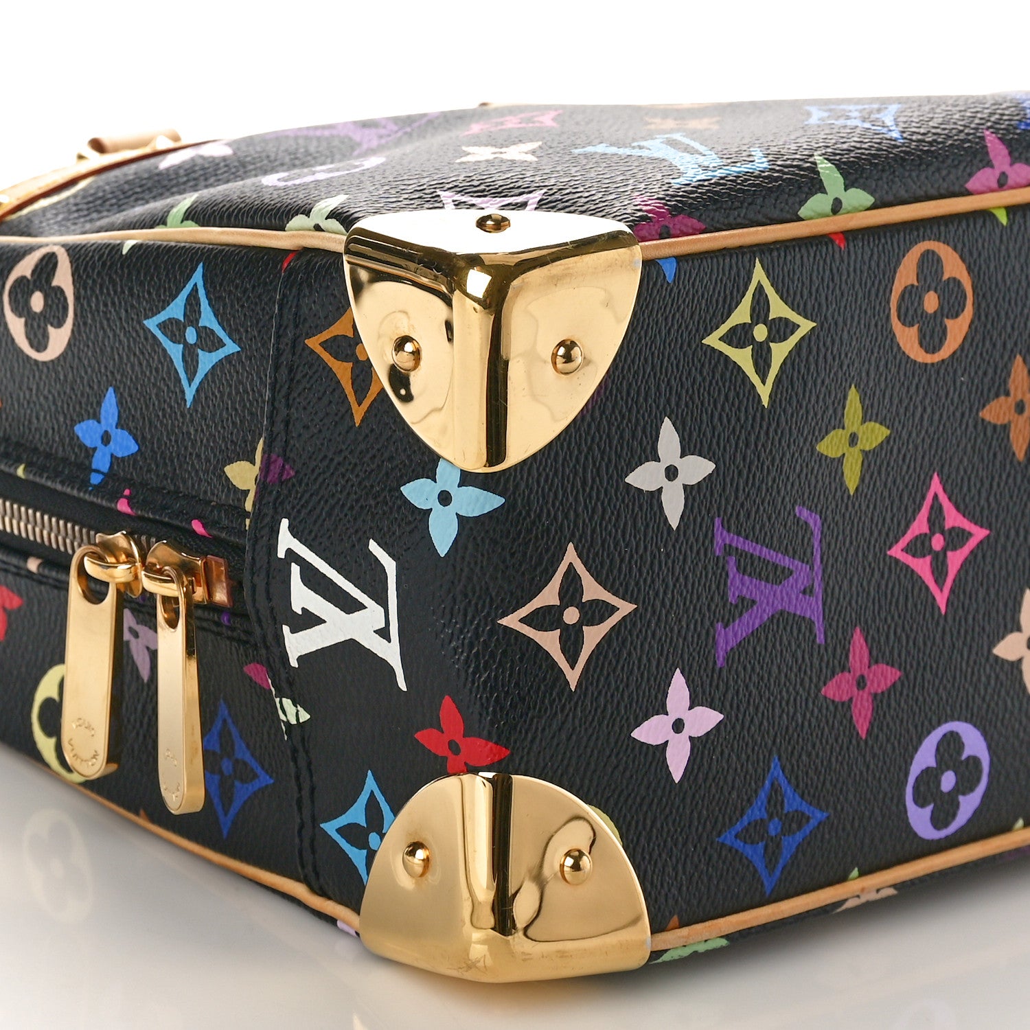 Louis Vuitton Monogram Multicolor Trouville Black 7 of 10