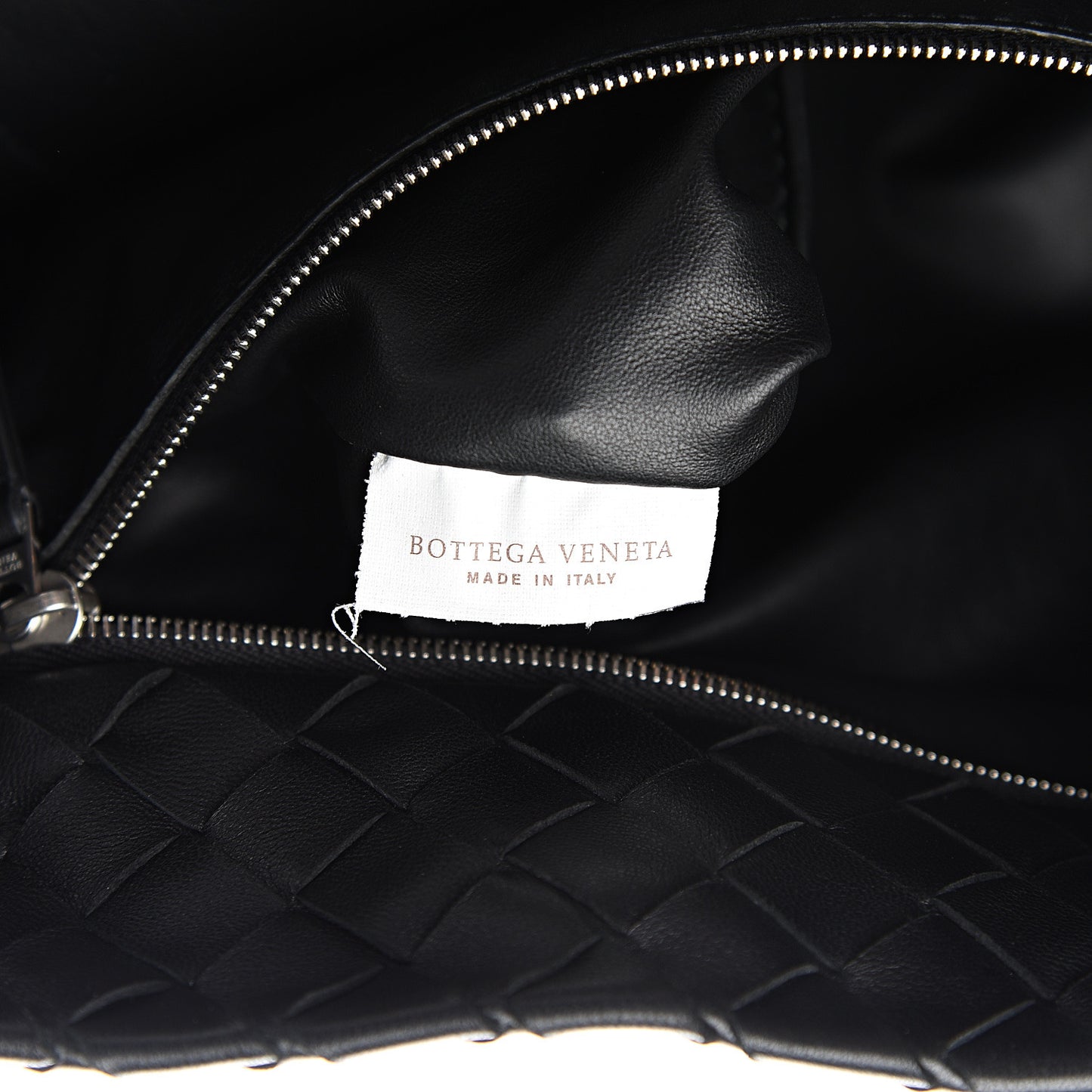 Nappa Intrecciato Tote Bag Black