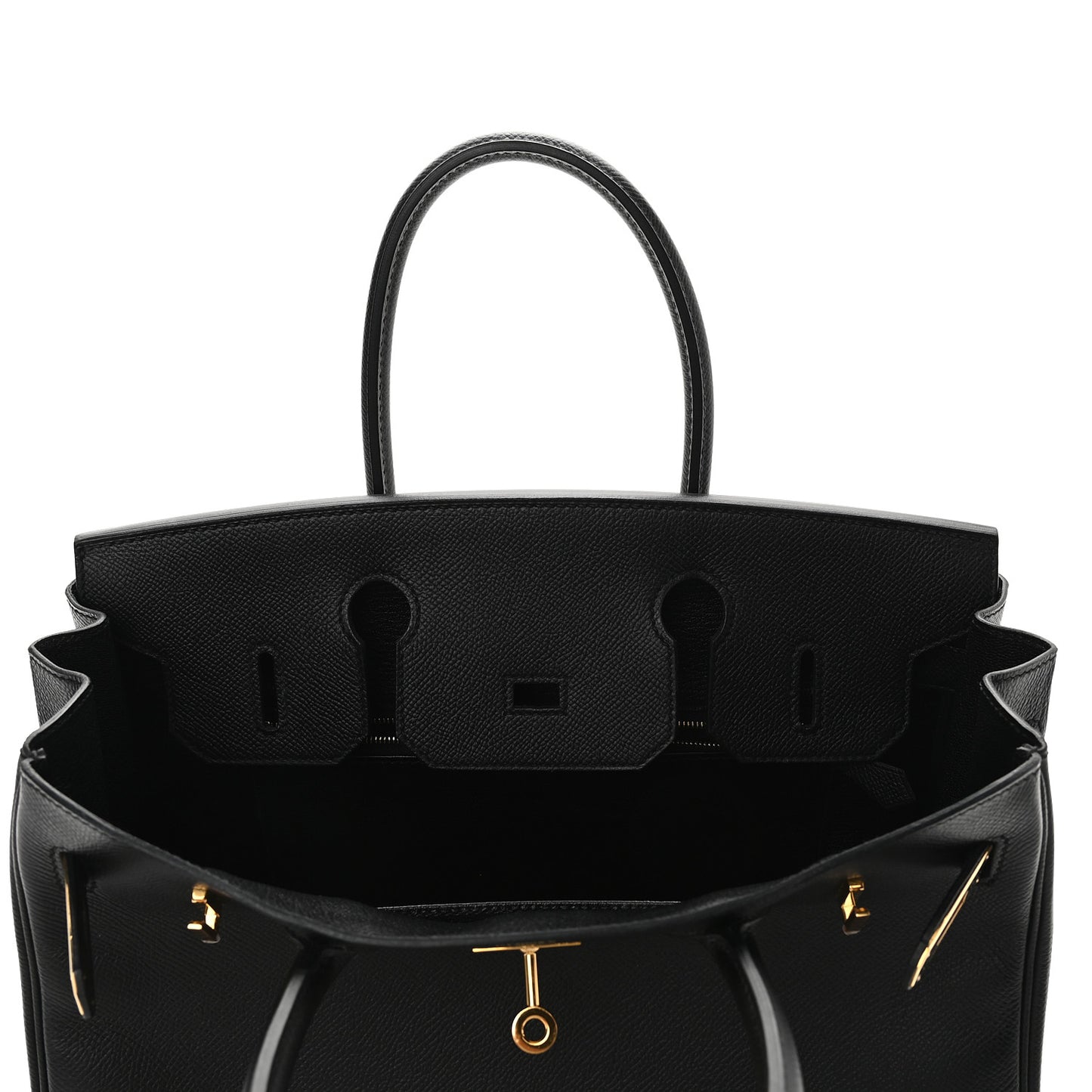 Epsom Birkin 30 Black