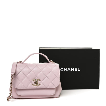 Chanel Caviar Quilted Small Business Affinity Flap Light Pink 11 of 11