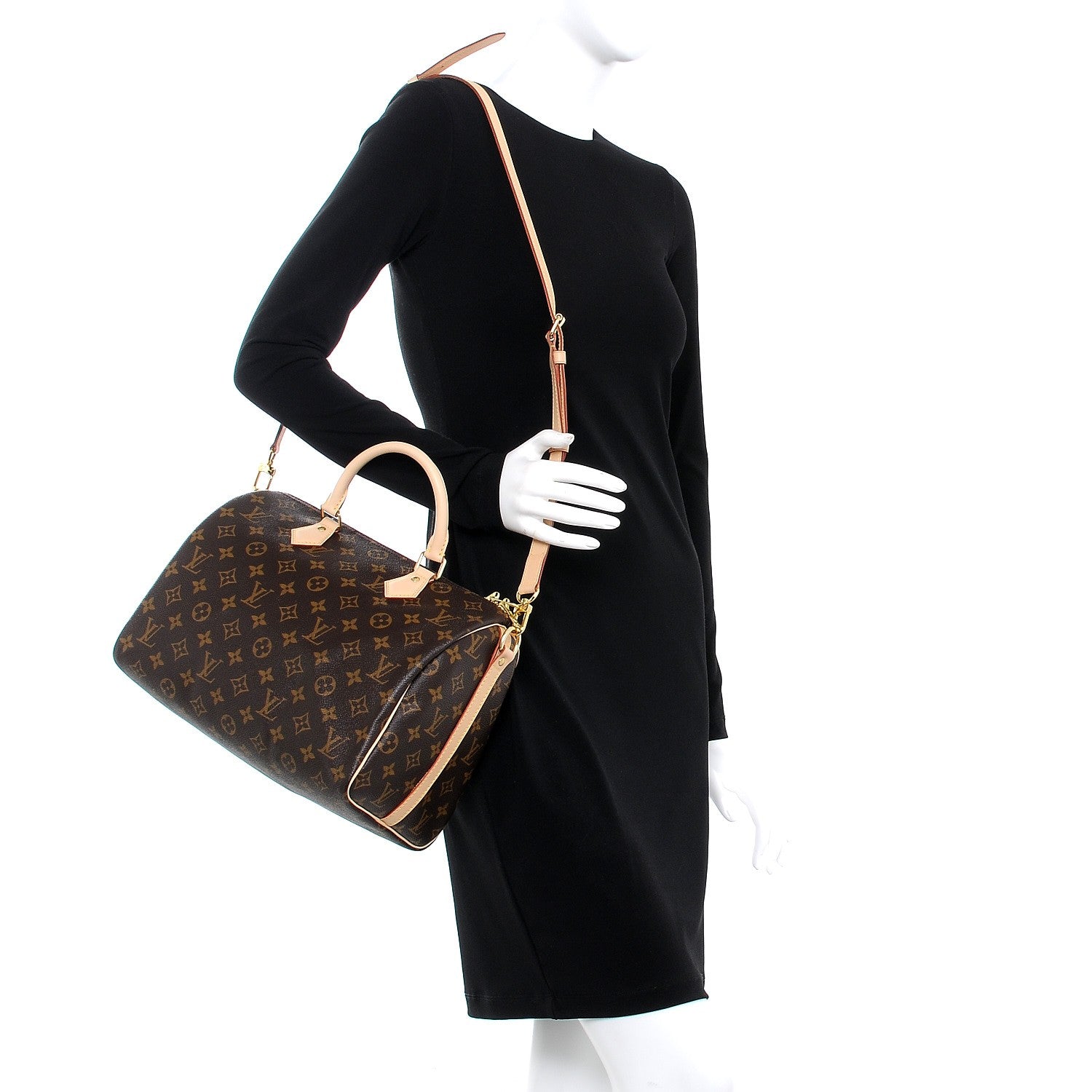 Louis Vuitton Monogram Speedy Bandouliere 30 2 of 10