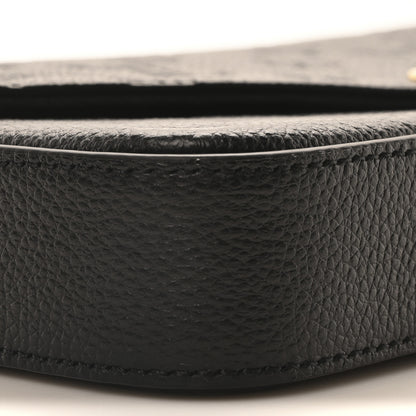 Louis Vuitton Empreinte Pochette Felicie Chain Wallet Black 10 of 11