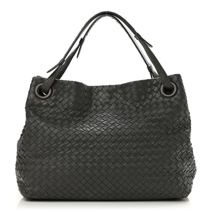 Bottega Veneta Nappa Intrecciato Bella Tote Grey 1 of 13