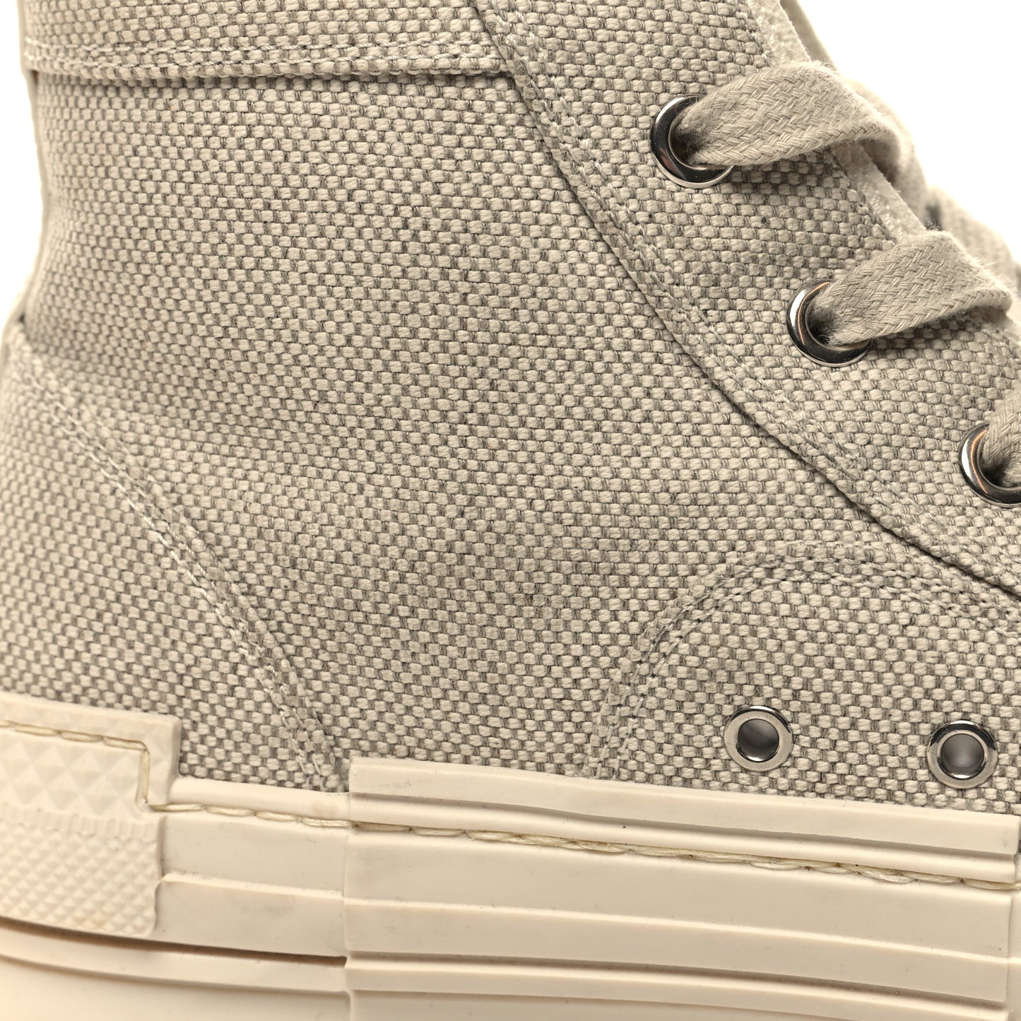 x CACTUS JACK Canvas Mens B23 High Top Sneakers 39 Cream Coffee