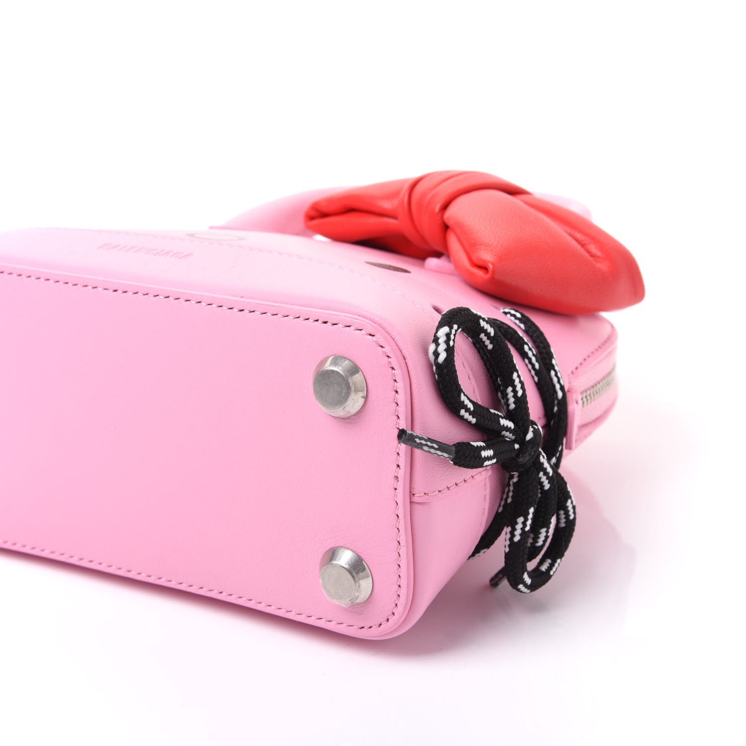 Balenciaga Calfskin Hello Kitty XXS Ville Top Handle Bag Pink 6 of 9