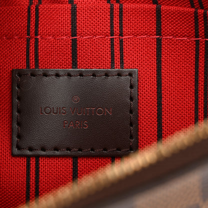 Louis Vuitton Damier Ebene Neverfull MM GM Pochette 6 of 7