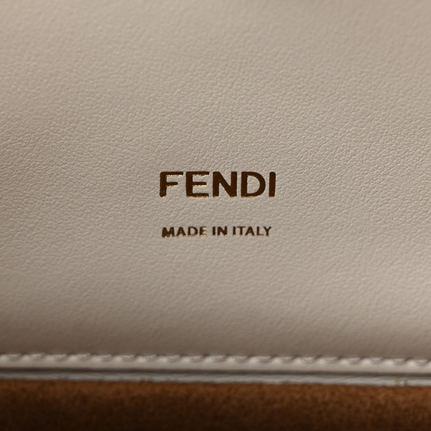 Fendi Agnello Old Shine F is Fendi Kan U Shoulder Bag White 6 of 10