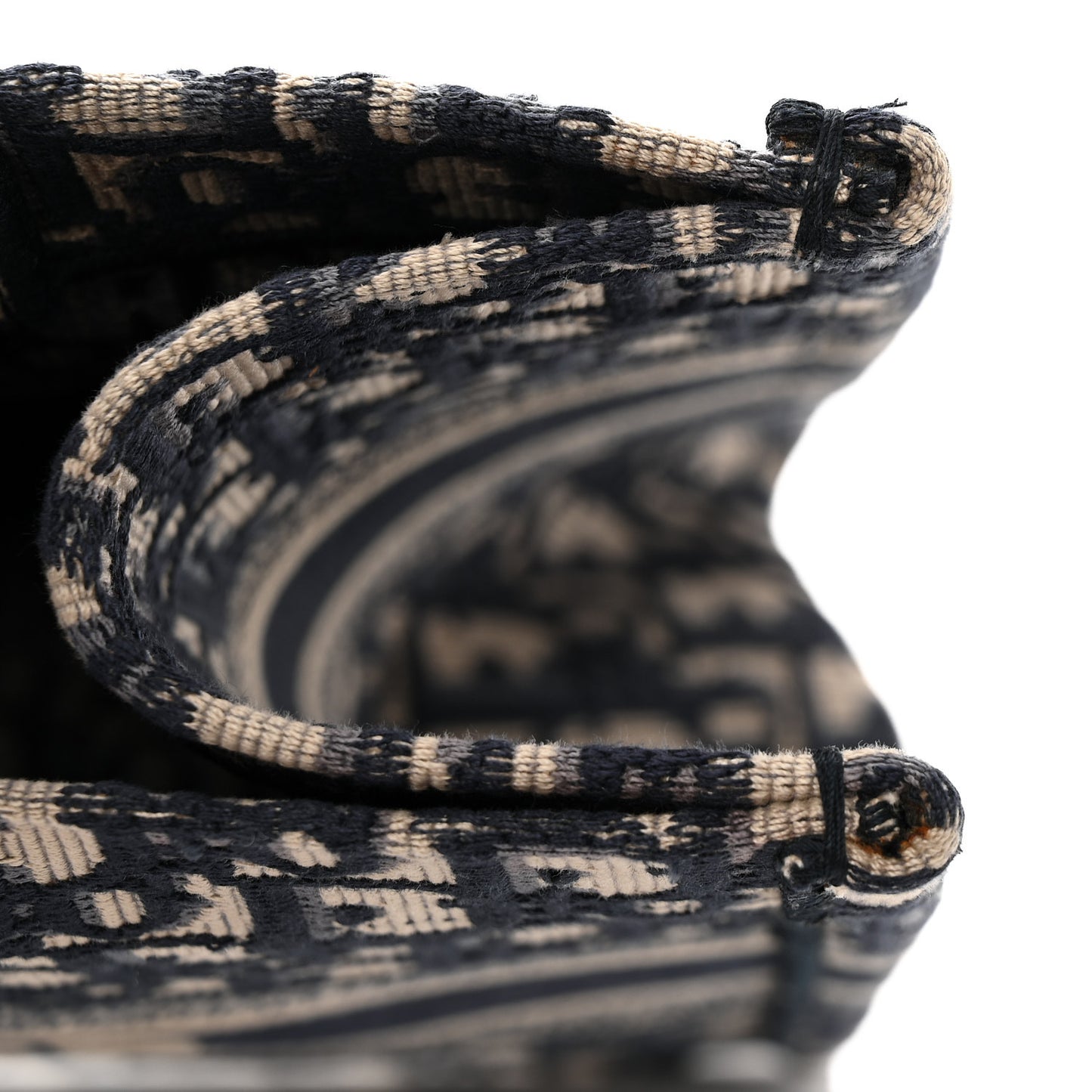 Oblique Medium Book Tote Blue Multicolor